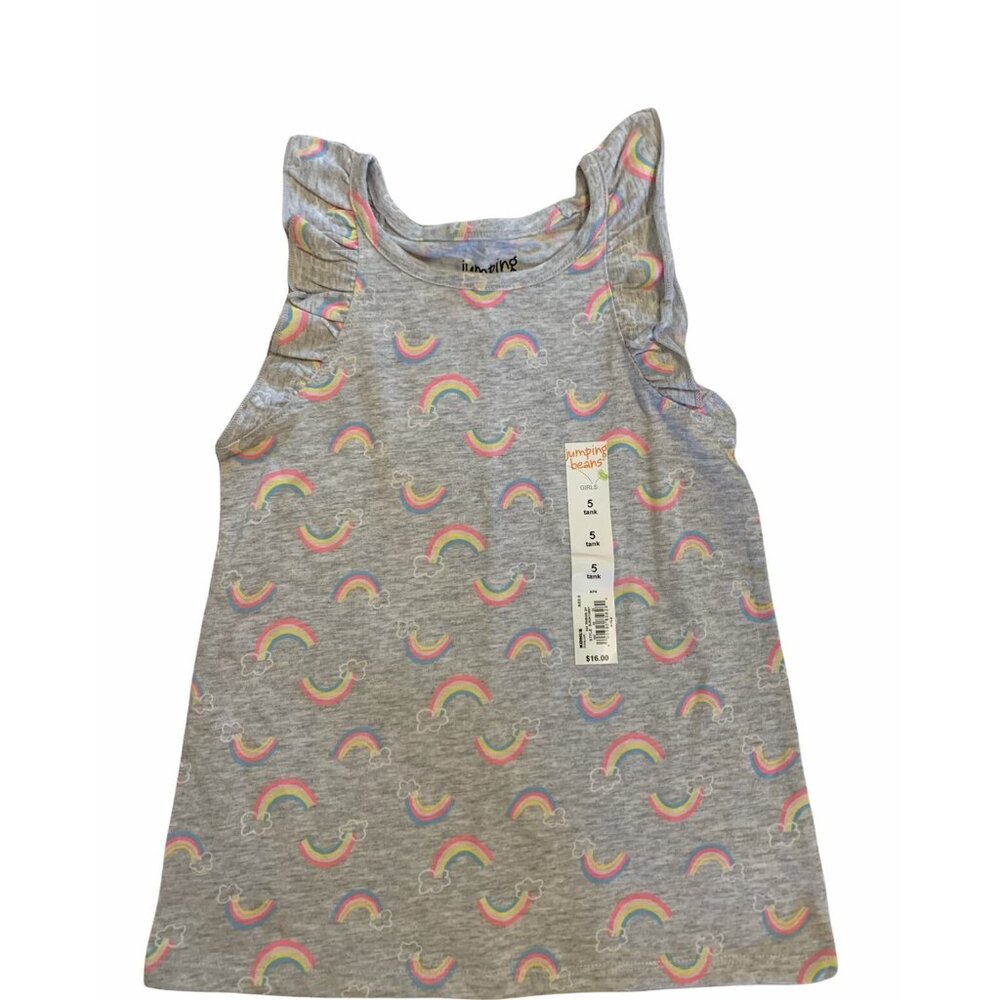 Jumping Beans Rainbow Tank Top 5T NWT